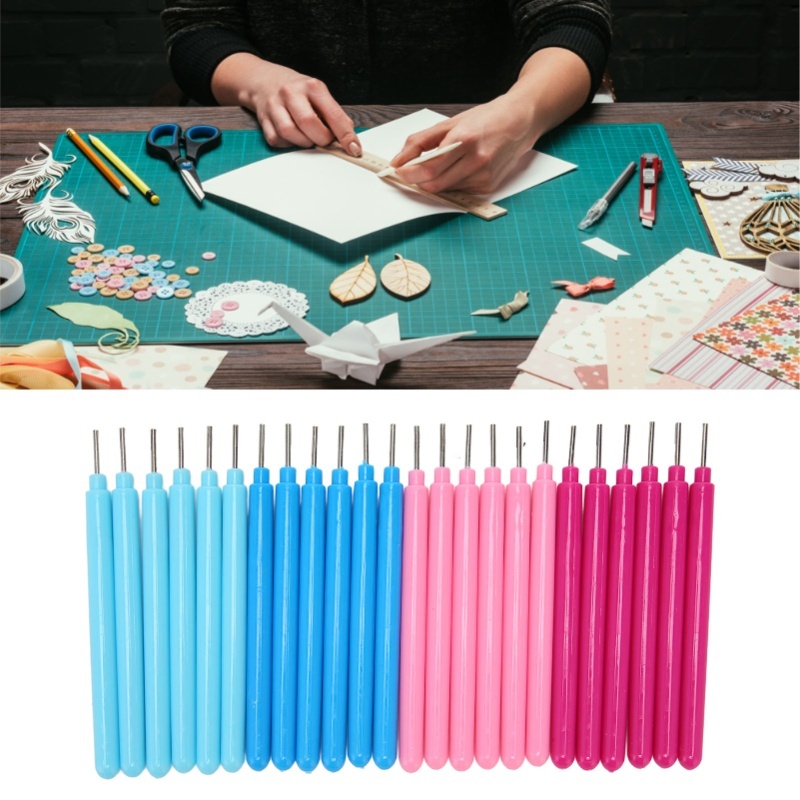 24 ชิ้น ชุดอุปกรณ์ทำกระดาษควิล - Art Quilling Craft บทวิจารณ์และราคา