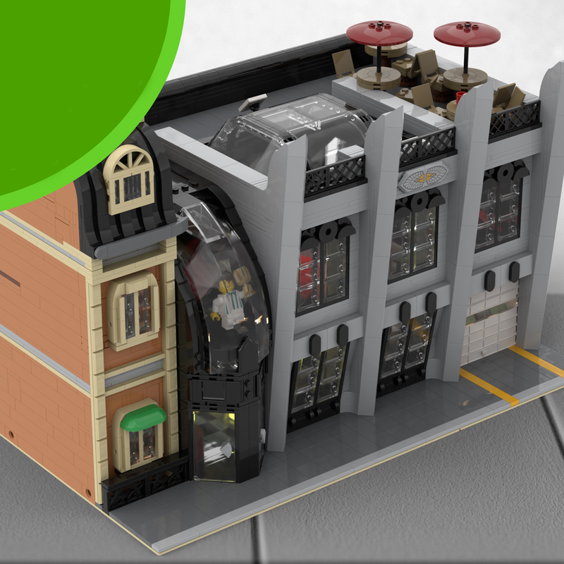 4135 ชิ้น MOC โมดูลาร์ บิลดิ้ง - Art Craft Museum บทวิจารณ์และราคา