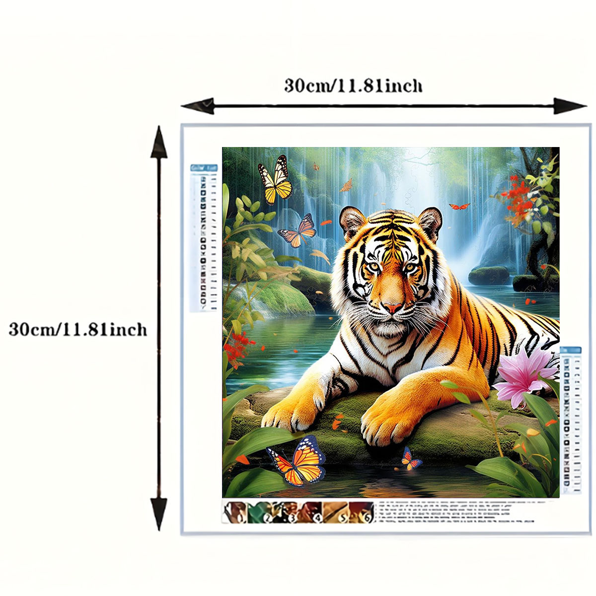 ชุดภาพวาดเพชรไทเกอร์คิง 1 ชุด, - Art Craft Adult บทวิจารณ์และราคา