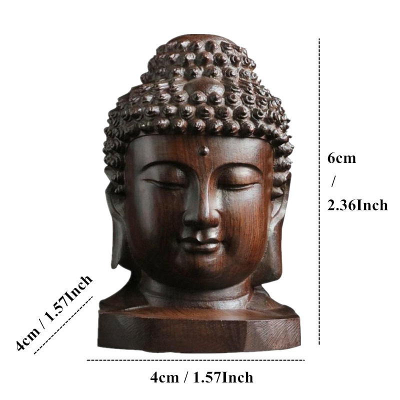พระศากยมุนีพระพุทธเจ้าทำจากไม้ - Art Craft India บทวิจารณ์และราคา