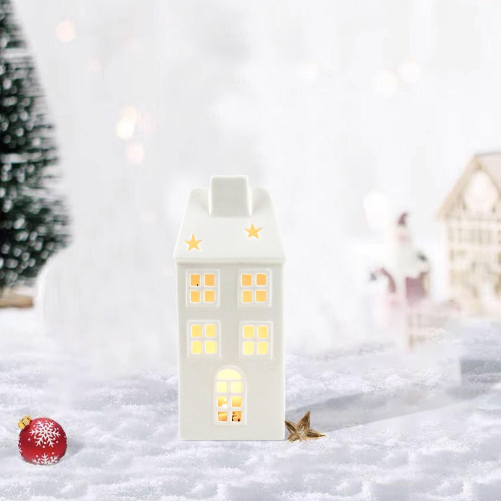 เซรามิค Xmas House ห้องนอนโต๊ะ - Art And Craft For Xmas บทวิจารณ์และราคา