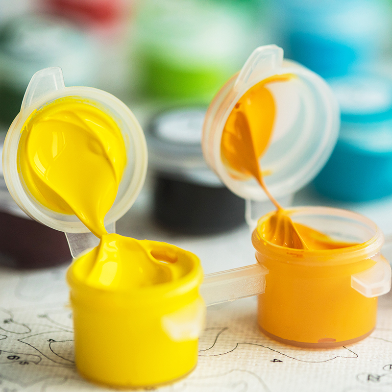 GATYZTORY สีอะคริลิคกรอบ DIY ภ - Art Craft Display บทวิจารณ์และราคา