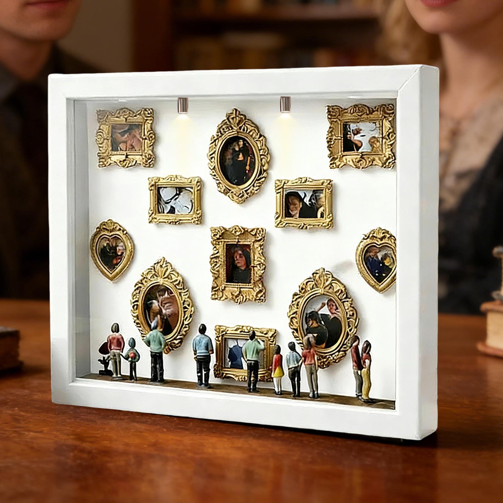 กล่องโชว์ขนาดเล็ก DIY กรอบลึกส - Art Craft Museum บทวิจารณ์และราคา