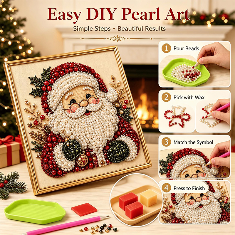 ชุดงานฝีมือศิลปะไข่มุก 3 มิติ  - Art And Craft For Xmas บทวิจารณ์และราคา