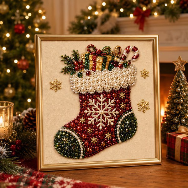 ชุดงานฝีมือศิลปะไข่มุก 3 มิติ  - Art And Craft For Xmas บทวิจารณ์และราคา