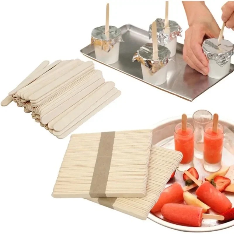 ไม้ไอศกรีม 50 ชิ้น/ล็อต ไม้ไอศ - Art Craft Stick บทวิจารณ์และราคา