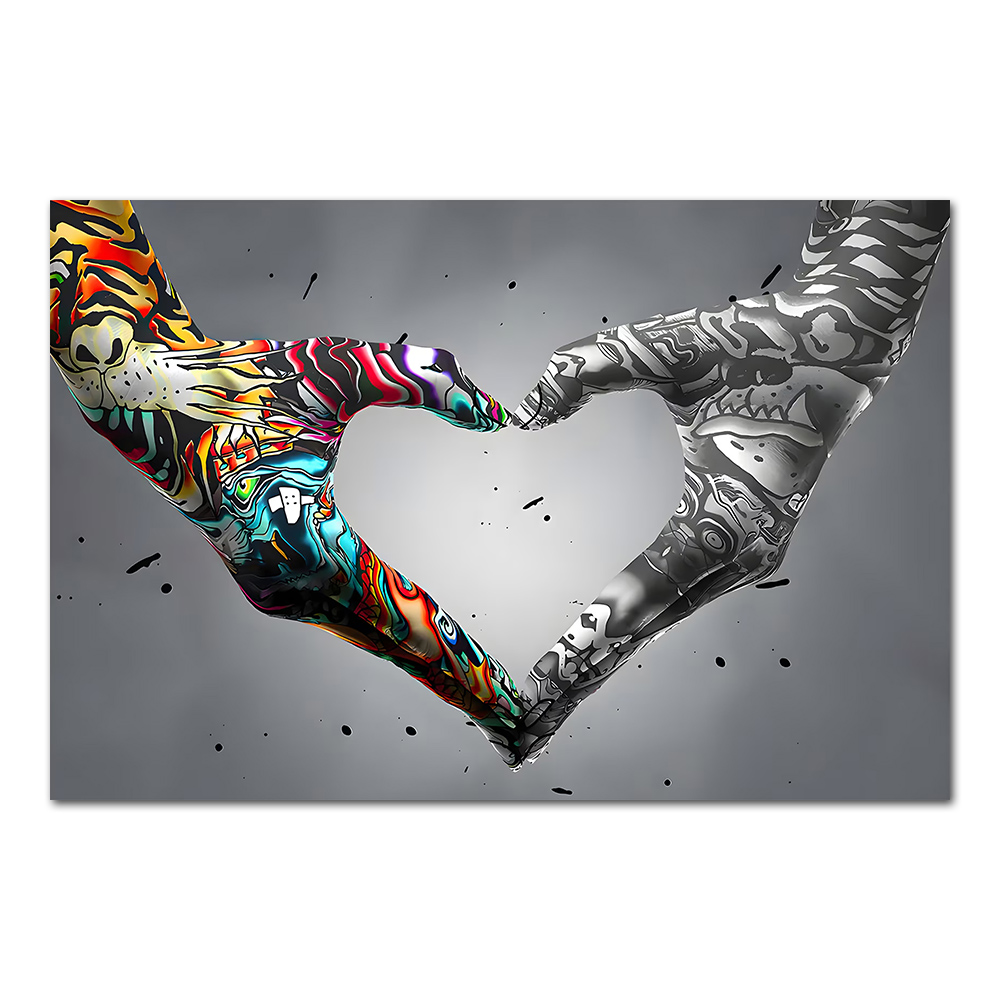ภาพพิมพ์บนผ้าใบลายกราฟฟิตี ภาพ - Art Craft Toys บทวิจารณ์และราคา