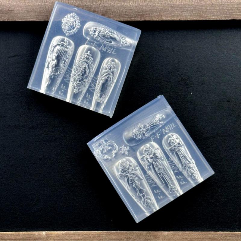 แม่พิมพ์ซิลิโคนสำหรับทำเล็บ สไ - Art Craft Display บทวิจารณ์และราคา