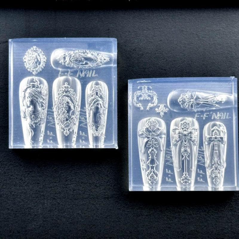แม่พิมพ์ซิลิโคนสำหรับทำเล็บ สไ - Art Craft Display บทวิจารณ์และราคา