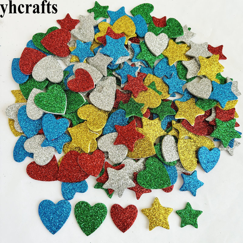 150ชิ้น/ล็อตสติกเกอร์ดาวระยิบร - Art And Craft For Xmas บทวิจารณ์และราคา