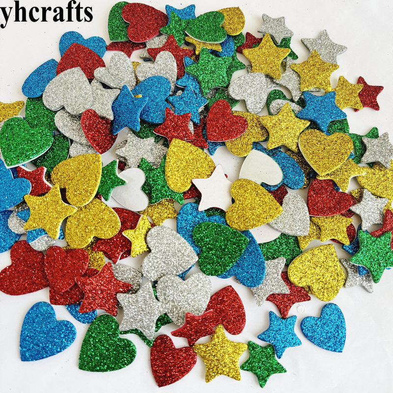 150ชิ้น/ล็อตสติกเกอร์ดาวระยิบร - Art And Craft For Xmas บทวิจารณ์และราคา