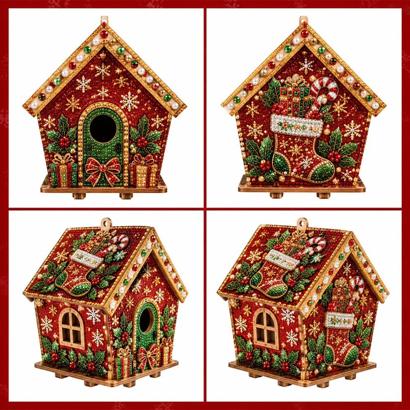 ชุดประกอบบ้านไข่มุก DIY สำหรับ - Art And Craft For Xmas บทวิจารณ์และราคา