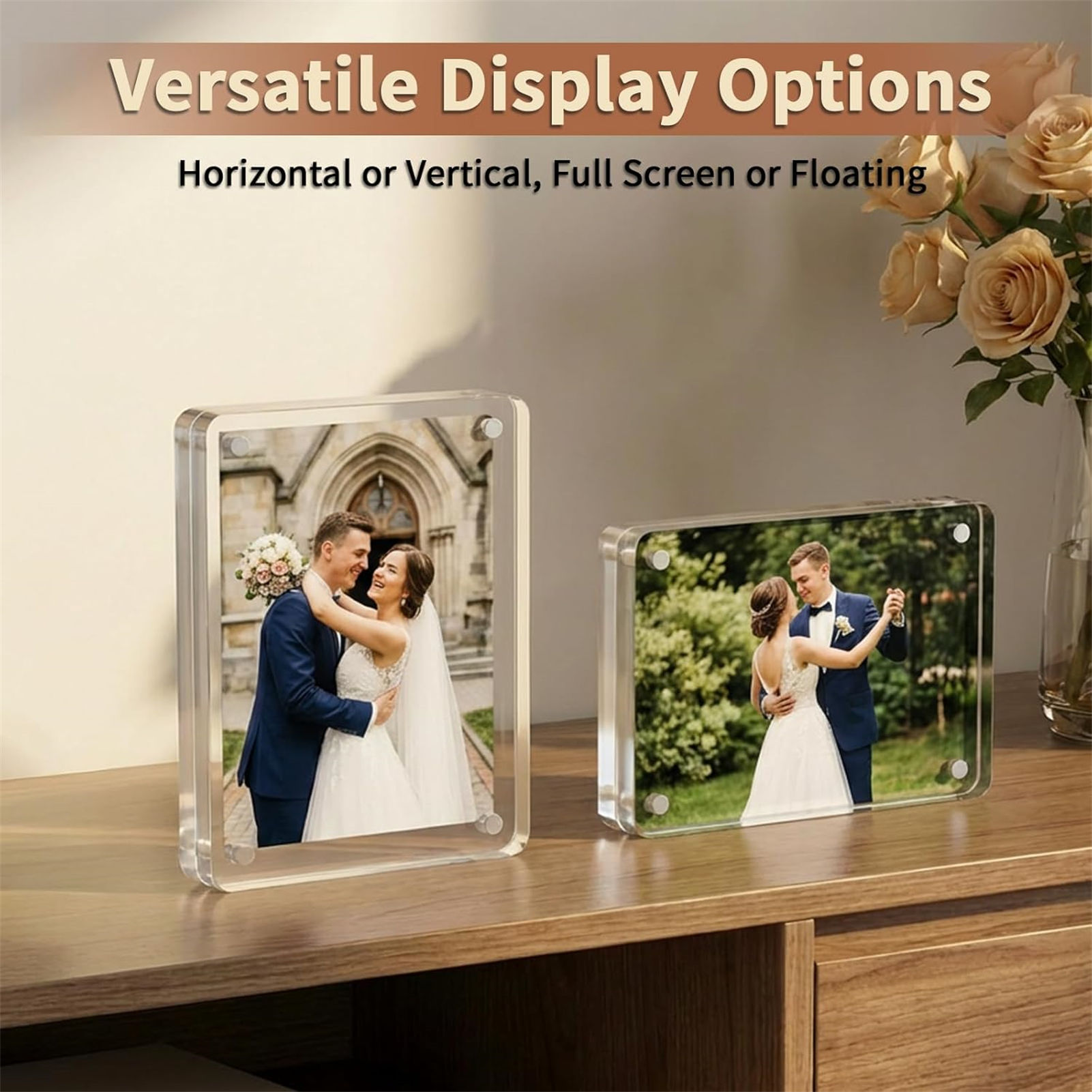 กรอบรูปอะคริลิคแม่เหล็ก ขนาด 2 - Art Craft Display บทวิจารณ์และราคา