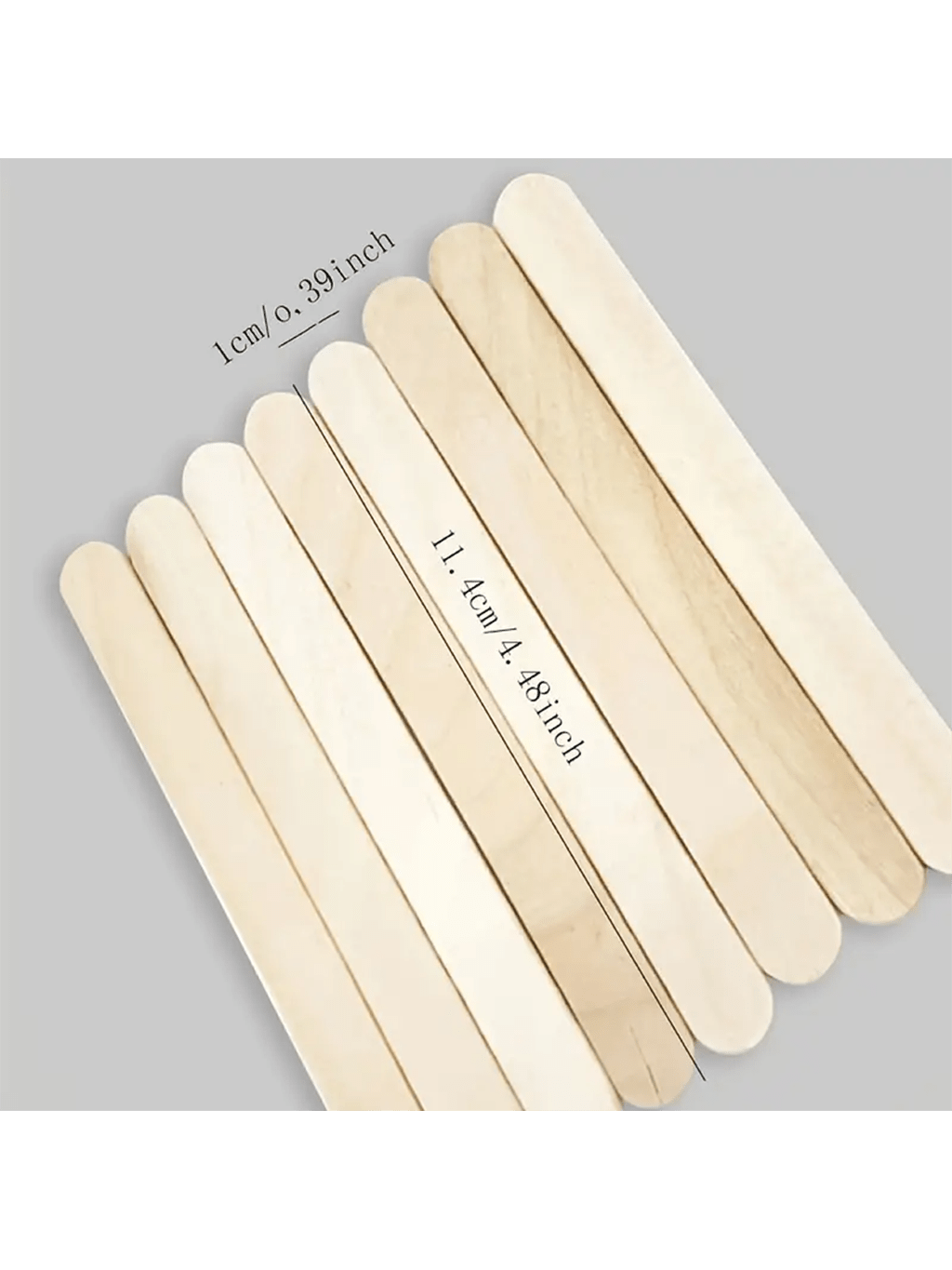50/100/200 ชิ้น ไม้แท่งงานฝีมื - Art Craft Stick บทวิจารณ์และราคา