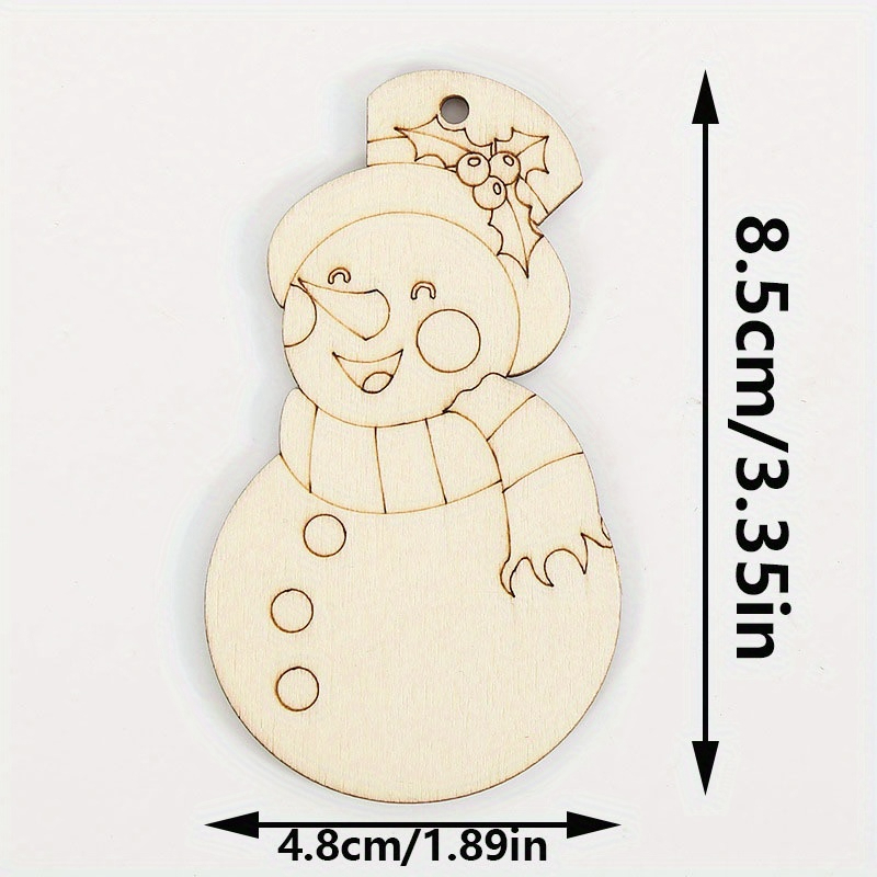 แผ่นไม้เปล่าสำหรับตกแต่งต้นคริ - Art And Craft For Xmas บทวิจารณ์และราคา